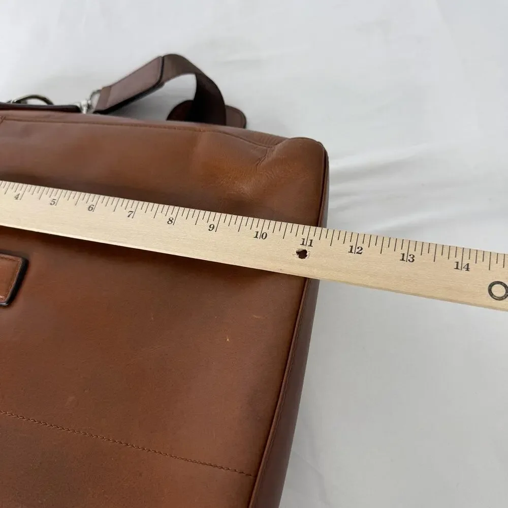 Banuce leather briefcase